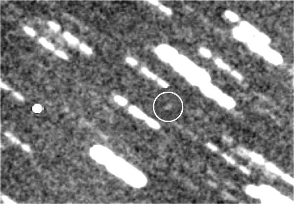 Image of the asteroid