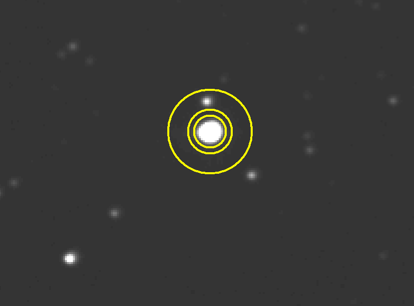 Photometry aperture issue